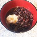 Mokainnyc's cooksnap of when they made 小豆から作る！美味しいぜんざい☆.
