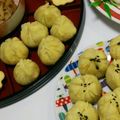 ☆★ケイト★☆'s cooksnap of when they made ふかしさつまいもの茶巾しぼり.