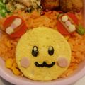 ぴよえ's cooksnap of when they made うーたんオムライス＊キャラ弁.