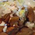 ひろりんぷー's cooksnap of when they made 味噌でつくるモツ煮込み.