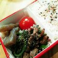moco25's cooksnap of when they made 牛肉とピーマンのウスターケチャップ炒め.