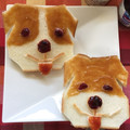 森ラー♪'s cooksnap of when they made キャラ弁☆干支おにぎり☆ワンコ.