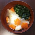 ペール☆'s cooksnap of when they made 赤ちゃんもお正月★お雑煮風な離乳食.