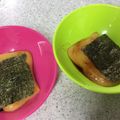 ひこざえもん☆'s cooksnap of when they made 簡単 電子レンジで磯辺焼き.