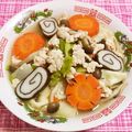 ゆにこーん☆'s cooksnap of when they made 餃子の皮で野菜たっぷりワンタン風スープ♪.