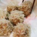 だんごくっく's cooksnap of when they made 簡単☆もち米シュウマイ.