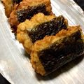 ぶらんのママ's cooksnap of when they made 豆腐でふわもち～レンコン磯部揚げ.