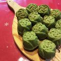 Aprikoose's cooksnap of when they made 抹茶マドレーヌのクリスマスツリータワー.