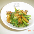 3ﾊﾞｯｸﾀｲｶﾞｰ's cooksnap of when they made 簡単副菜！小松菜と焼き竹輪のピリ辛和え.