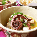 まじゅじゅ's cooksnap of when they made ＊ぐるぐる蛸の足とさば缶のアヒージョ＊.