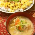happy_hana's cooksnap of when they made 酒粕入り豚汁.