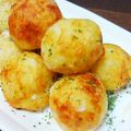 りえ亭's cooksnap of when they made もちもちポテトのコロコロ揚げ.
