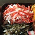 ポメちょん's cooksnap of when they made 二色なます　「紫露おせち弁当」.