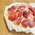 サラ◎'s cooksnap of when they made 苺カスタードタルト.