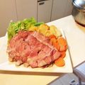 クック1NO0XS☆'s cooksnap of when they made アメリカン・ポーク ローストポーク丼.