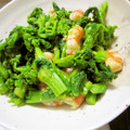 subaru2007's cooksnap of when they made 菜の花と海老のからし醤油和え.