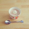 ひまちゃん☆mama's cooksnap of when they made いちごミルクプリン.