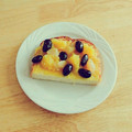ひまちゃん☆mama's cooksnap of when they made 残ったおせち活用☆黒豆きんとんトースト.