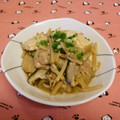 龍青空ママ's cooksnap of when they made きのこと鶏肉の柚胡椒炒め.