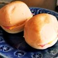 こまこま子's cooksnap of when they made ディナーロールでハムチーズサンド.