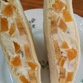 ちゃぽんとたびのはは's cooksnap of when they made フルーツサンドイッチ.