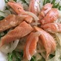 shyoko's cooksnap of when they made 簡単！黒酢サーモンマリネ.
