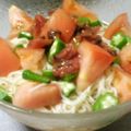 おぽんこ's cooksnap of when they made オクラとトマトのさっぱりそうめん.