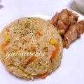 ♡ぴゅぴ♡'s cooksnap of when they made 簡単☆炊飯器で子供喜ぶカレーピラフ.