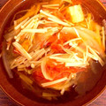 あかねこちみき☆'s cooksnap of when they made 和食にトマト しめじ 玉ねぎの 白だし煮.