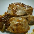 クックAU9MZ1☆'s cooksnap of when they made 豚ロースの生姜焼き風ポークチャップ.