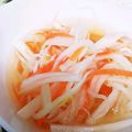 ユーロン's cooksnap of when they made すし酢とはちみつdeゆず香る☆なます.