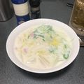 tukurep989's cooksnap of when they made 白菜とハムとブロッコリーのミルクシチュー.