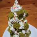 さがも's cooksnap of when they made 簡単☆クリスマスツリーケーキ　.