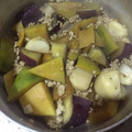 ぐれお555's cooksnap of when they made さつま芋とかぼちゃのそぼろ煮.