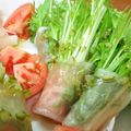 noamanma's cooksnap of when they made ♡水菜と生ハムの巻き巻きオードブル♡　.