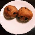 w903752's cooksnap of when they made 朝焼くだけ♡HBで簡単チョコレーズンパン.
