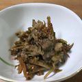 おかすんよ's cooksnap of when they made 牛肉とごぼうの当座煮.