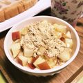 ☆あいちゃん's cooksnap of when they made 朝食！便秘解消？りんごきな粉ヨーグルト☆.