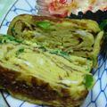 ＭＯＭＯパンダ's cooksnap of when they made お弁当に♪ニラ入り厚焼き玉子.