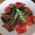 かいたまま's cooksnap of when they made 簡単！即席マグロ漬け丼♪.