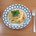 カジハルハル's cooksnap of when they made ★休日のランチに★明太子パスタ.