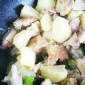 あいあいママさん's cooksnap of when they made 鶏とジャガイモのネギ塩炒め.