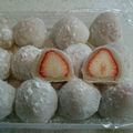 あくびぃー's cooksnap of when they made いちご大福.