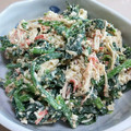 ひまみみ's cooksnap of when they made ほうれん草とカニカマのカッテージ和え♪.