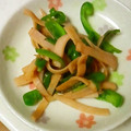 ももちゃんパンダ's cooksnap of when they made ハムとピーマンの炒め物.