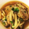 MicHolly's cooksnap of when they made きのこあんかけハンバーグ.