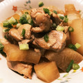 まこぽん☆'s cooksnap of when they made 鶏肉と大根のうま煮.