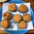 なみか☆'s cooksnap of when they made ♥ライスコロッケ♥ケチャップ味.