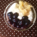 ふたごゆき's cooksnap of when they made おせち活用♪きんとんと黒豆のヨーグルト.