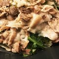 hakobetet's cooksnap of when they made 水菜とモヤシのレモン豚バラ蒸し.